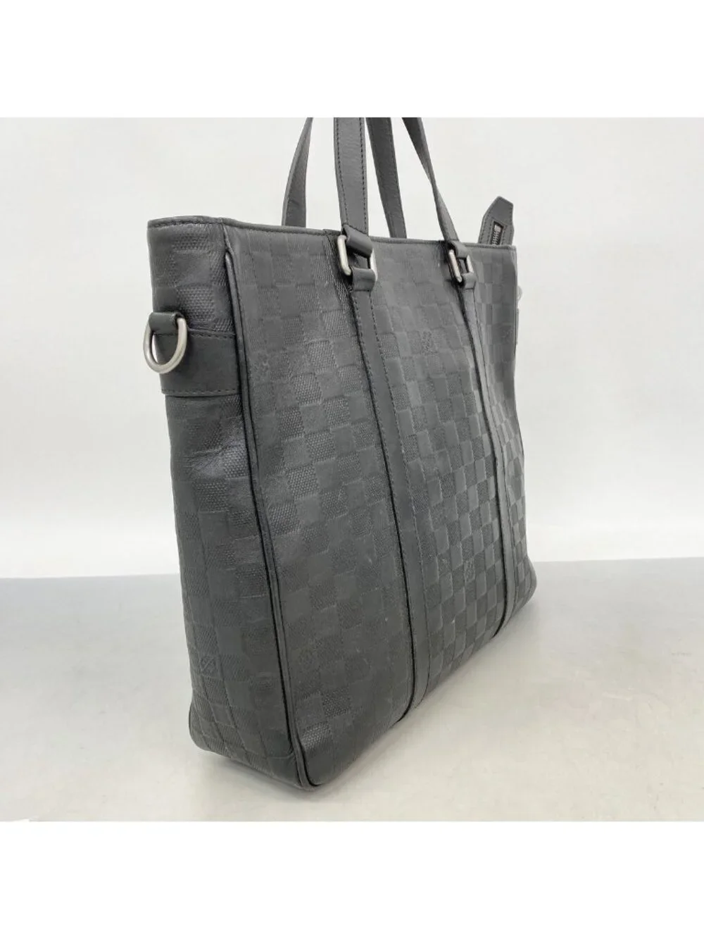 Louis Vuitton Tote Damier Infini Tadao PM Onyx